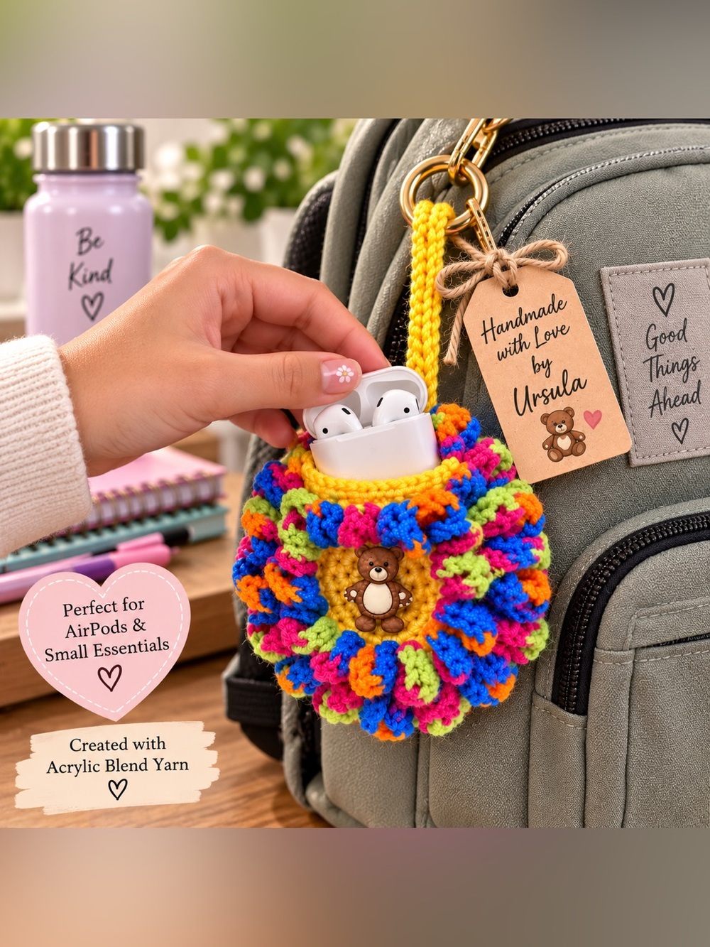 Bag Charm, Min pouch - Picture 2 of 6